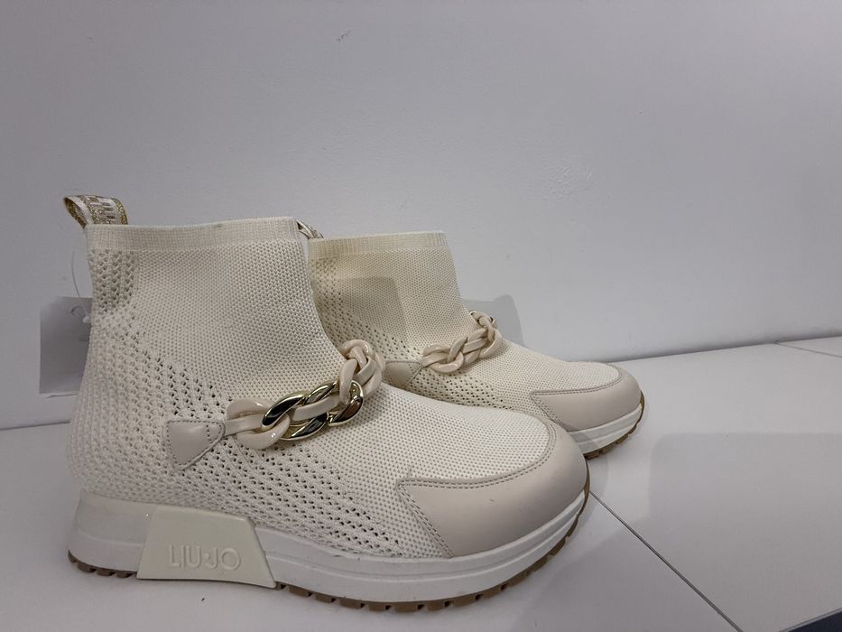 Przepiekne buty LIU JO model stretch upper 39-40