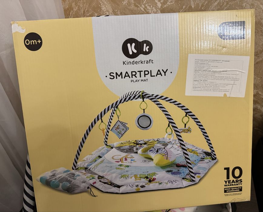 Розвиваючий килимок Kinderkraft Smartplay