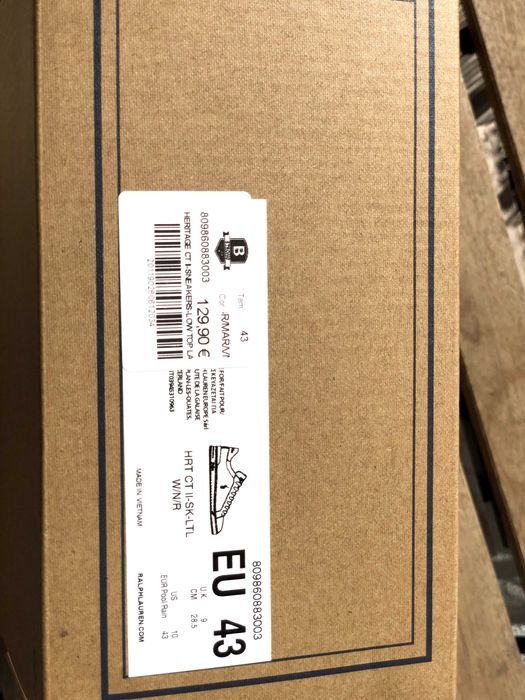 Sapatilhas Ralph Lauren Heritage Court II- Polo