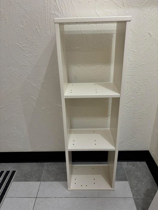 TROFAST Szafka ścienna, biały/biały, 99x21x30 cm