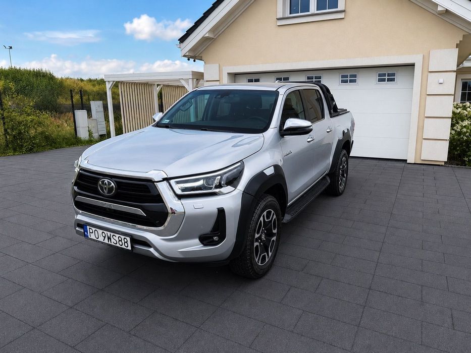 Toyota Hilux Hilux sr5+ automat skórzana tapicerka - bezwypadkowy , salon Polska
