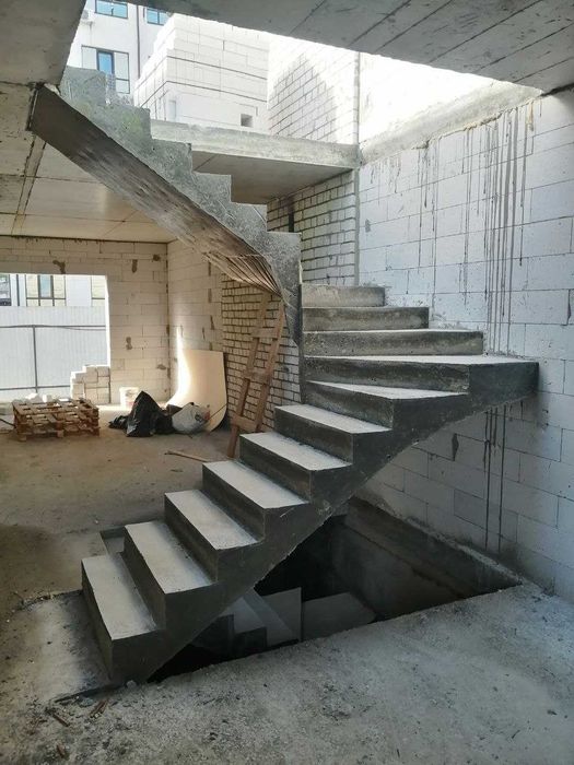 ВИГІДНО! Бетонні сходи під ключ. Сходи з бетону. Виготовлення і монтаж