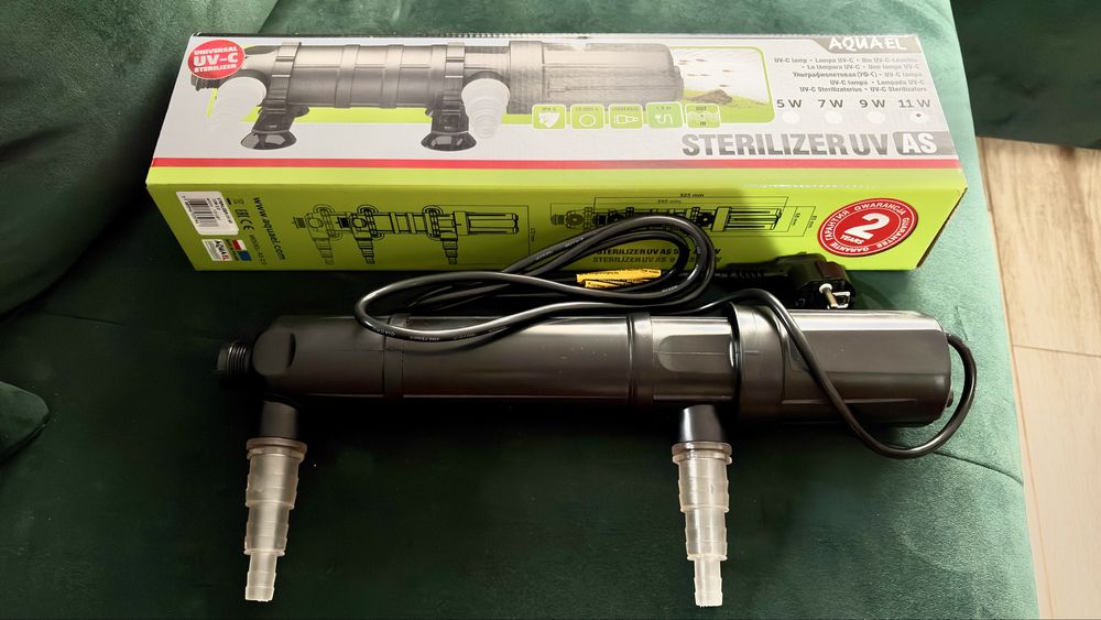 Aquael Lampa UV AS-11W 2.0 NOWA sterylizator