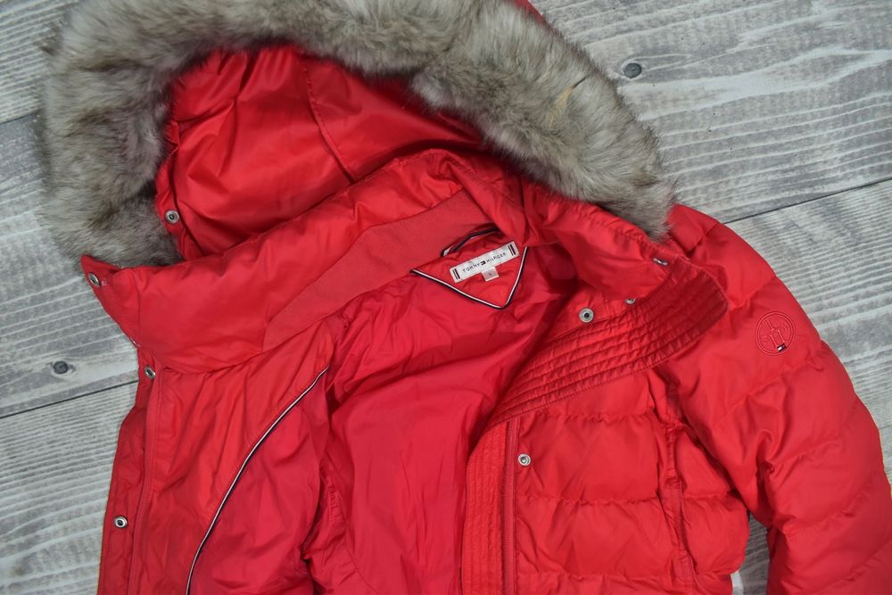 Tommy Hilfiger Puchowa Pikowana Kurtka Damska S