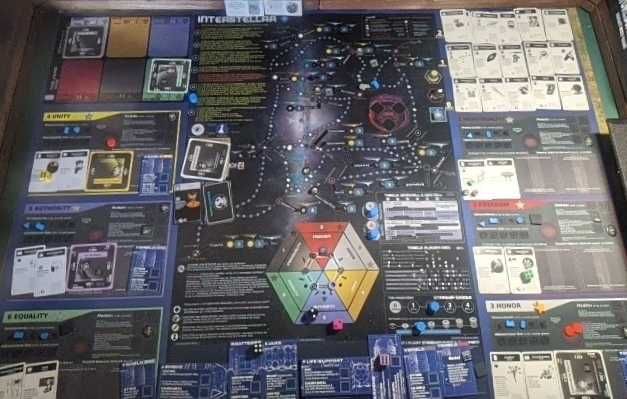 Gra Planszowa Interstellar Phil Eklund + Nakładka PL