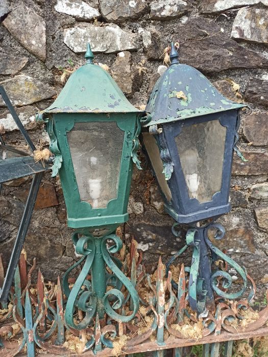 Candeeiros/lanternas de jardim