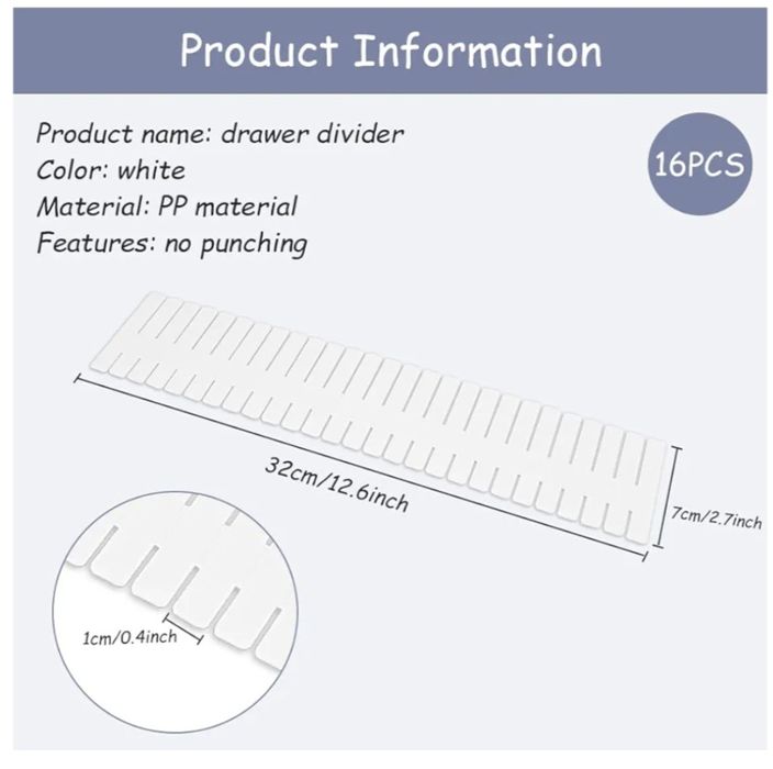 Divisória gaveta multiuso