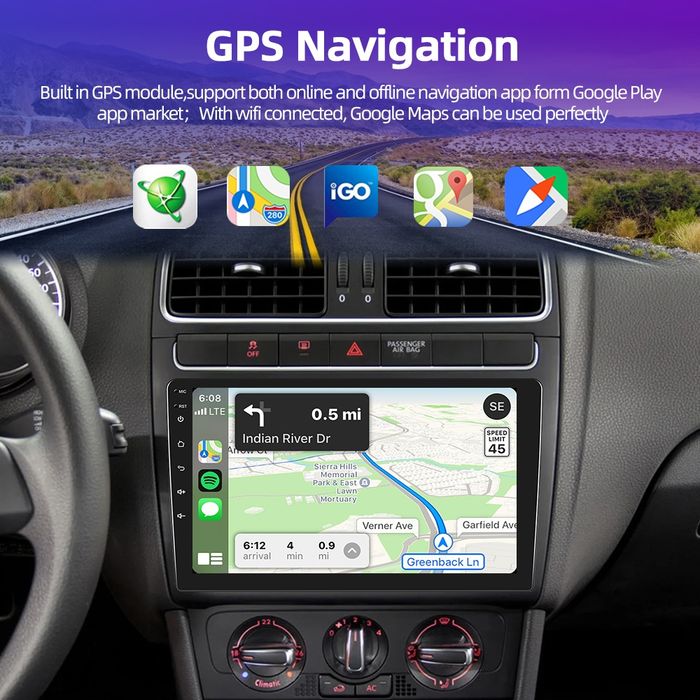 Rádio 9" android Toyota Corolla Ex 2007 a 12 CARPLAY WIFI GPS 2/32GB