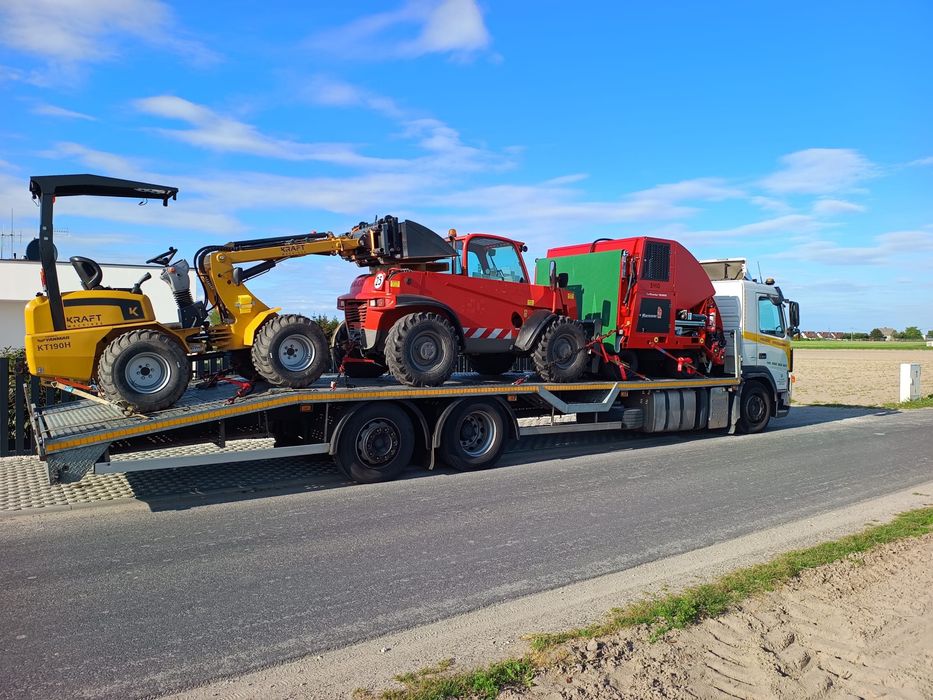 Uslugi transportowe Pomoc drogowa  Usługi Hds Holowanie Nisko podwozie