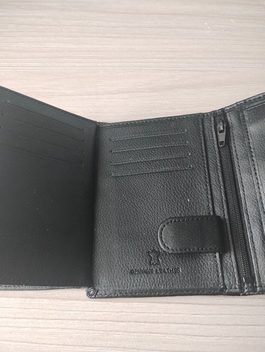 Portfel męski  czarny