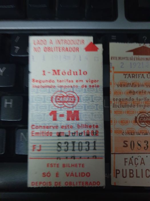 Bilhetes de autocarro CARRIS