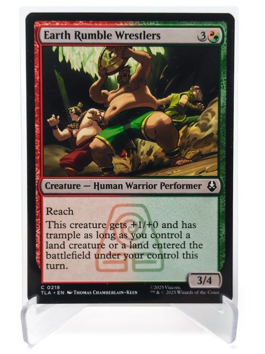 Earth Rumble Wrestlers 218 Avatar: The Last Airbender MTG