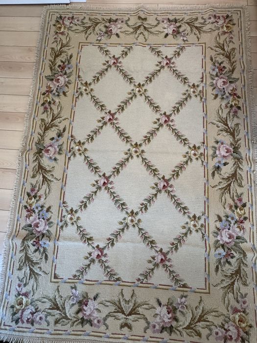 Carpete / Tapete de Arraiolos Genuíno (2,5m x 1,5m) - Excelente Estado
