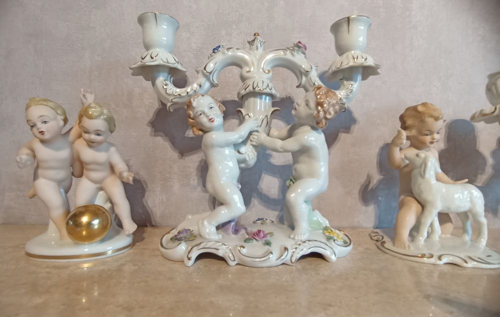 подсвечник   Путти Германия