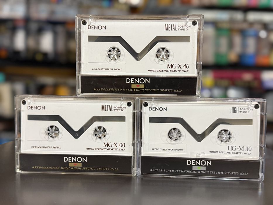 Продам аудио кассеты Denon