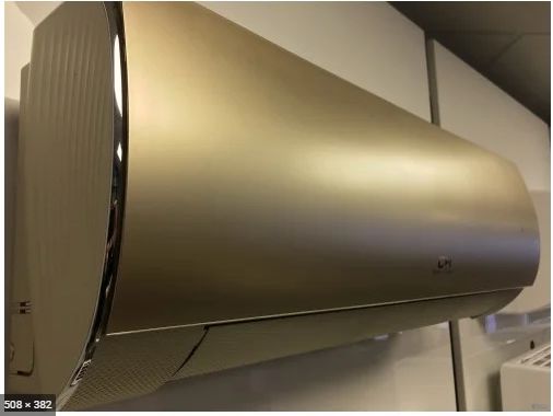 Кондиционер инвертор  золото срібло чорний дизанерскі