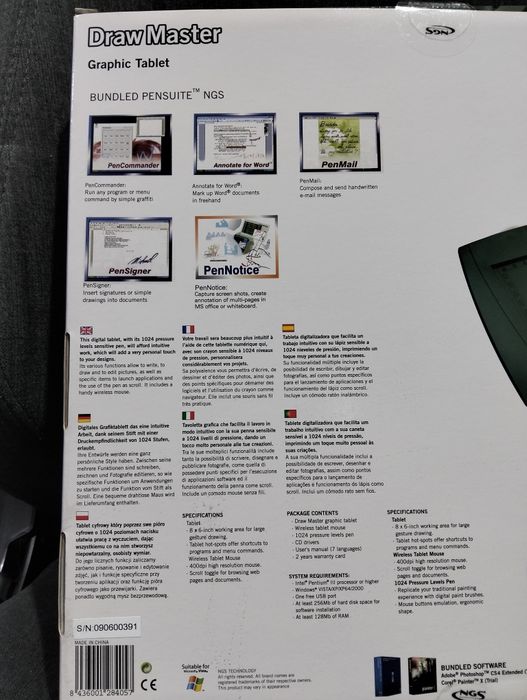 Tablet gráfico novo