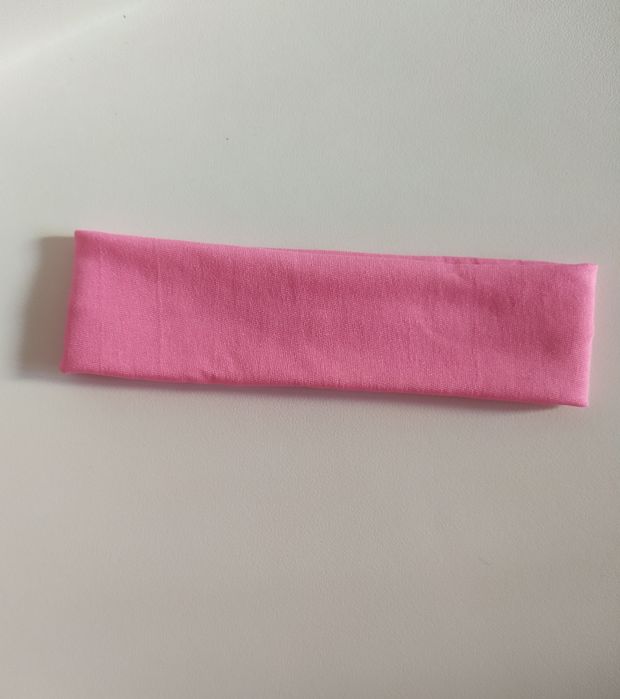 Opaska do włosów różowa hit