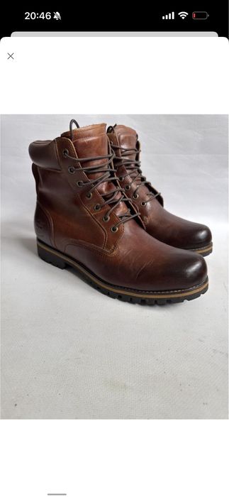 Шкіряні черевики Timberland waterproof