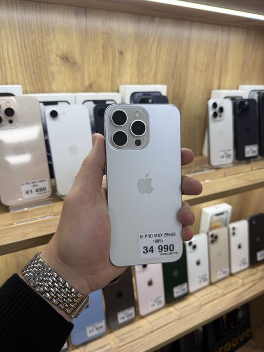 iPhone 15 Pro Max 256GB White 100% з гарантією