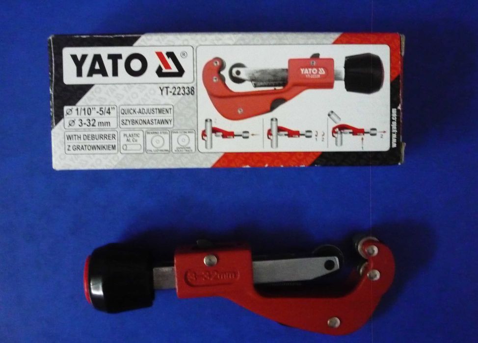 Труборез механический роликовый, труборіз механічний  YATO(YT-22338)