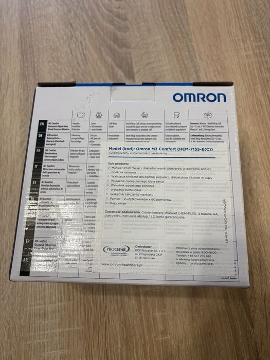 Ciśnieniomierz Omron M3 Comfort