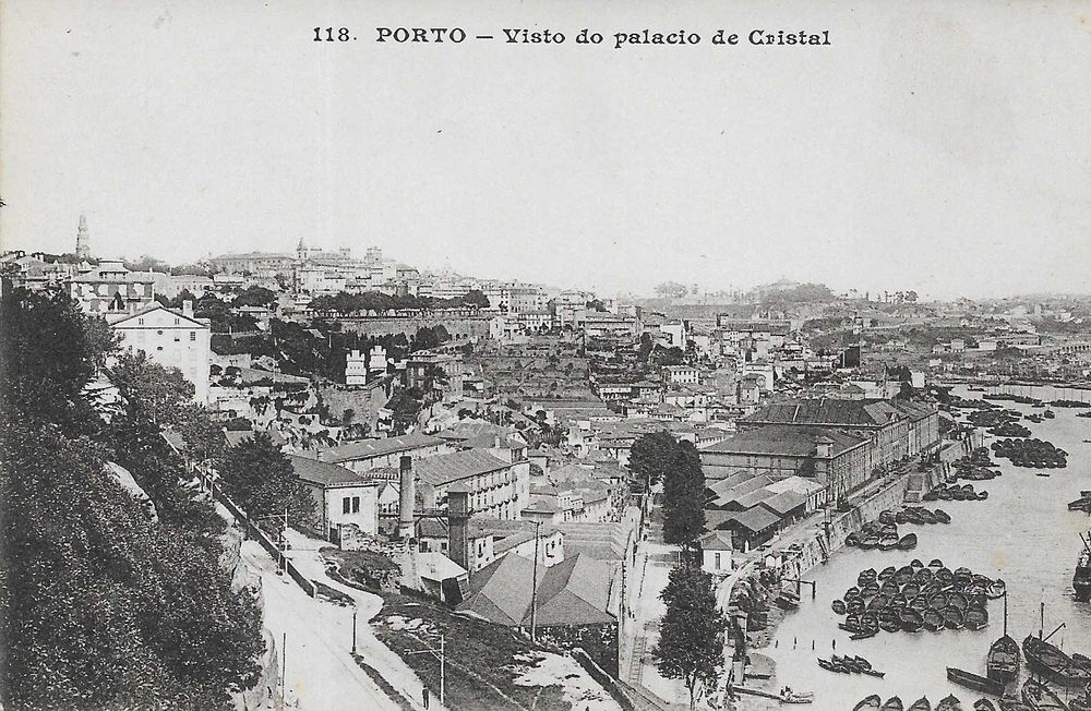Postal ilustrado antigo -  PORTO -