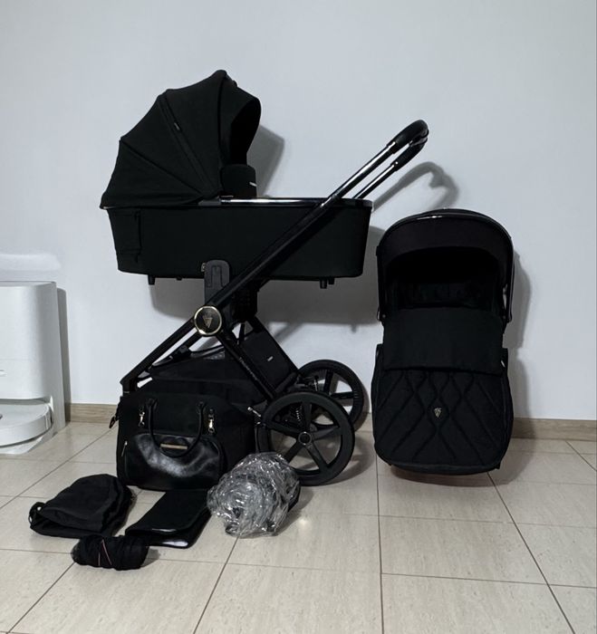 Venicci Upline All Black 2w1.Wysyłka.