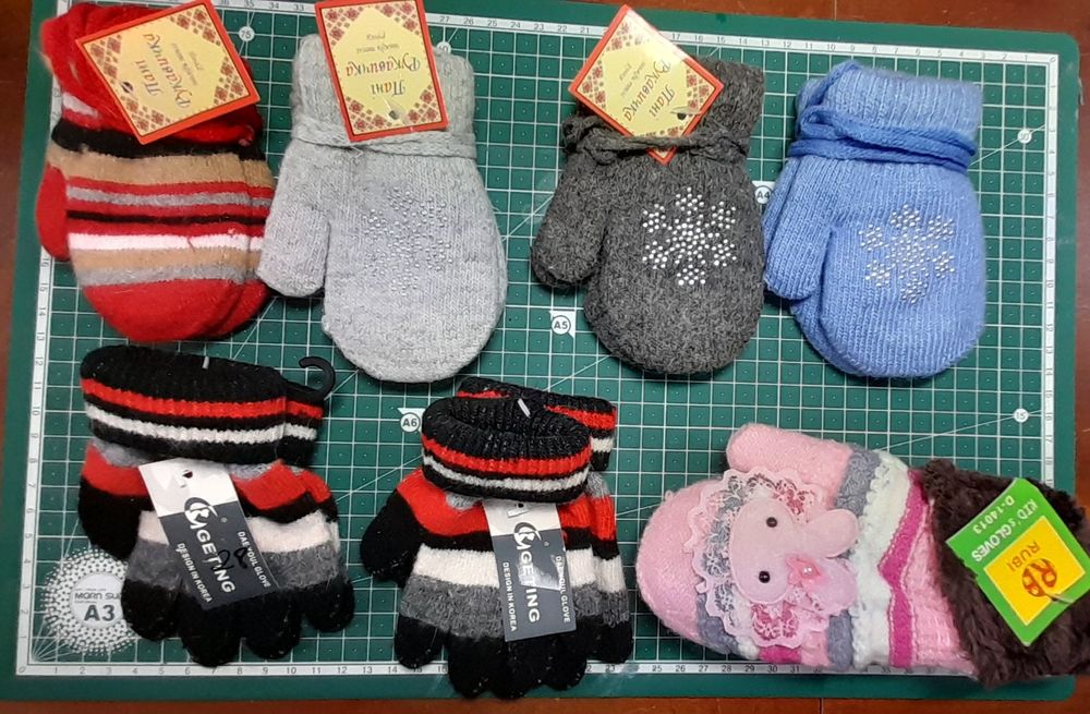 Нові рукавички перчатки дитячі на 1-3 роки