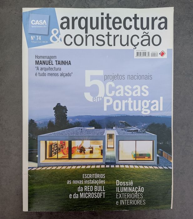 5 Revistas de Arquitectura & Construção - N° 69, 70, 71, 74 e 75