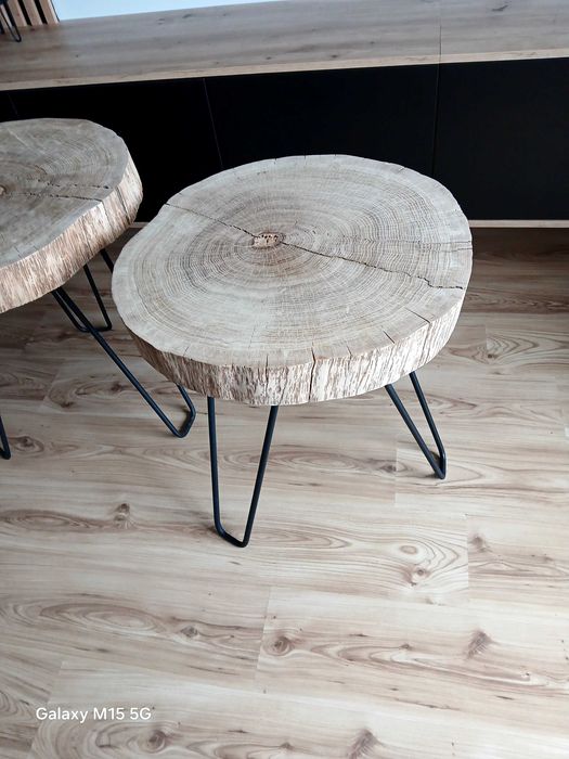 Debowe stoliki loft