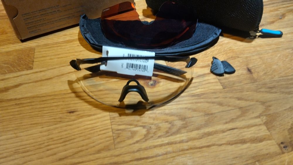 Okulary Shimano CE-EQNX4-RD Czarny Mat Road