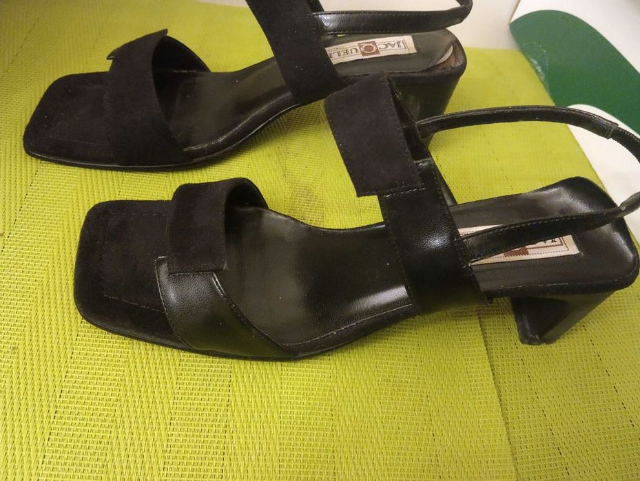 Czarne buty Jacqueline r37