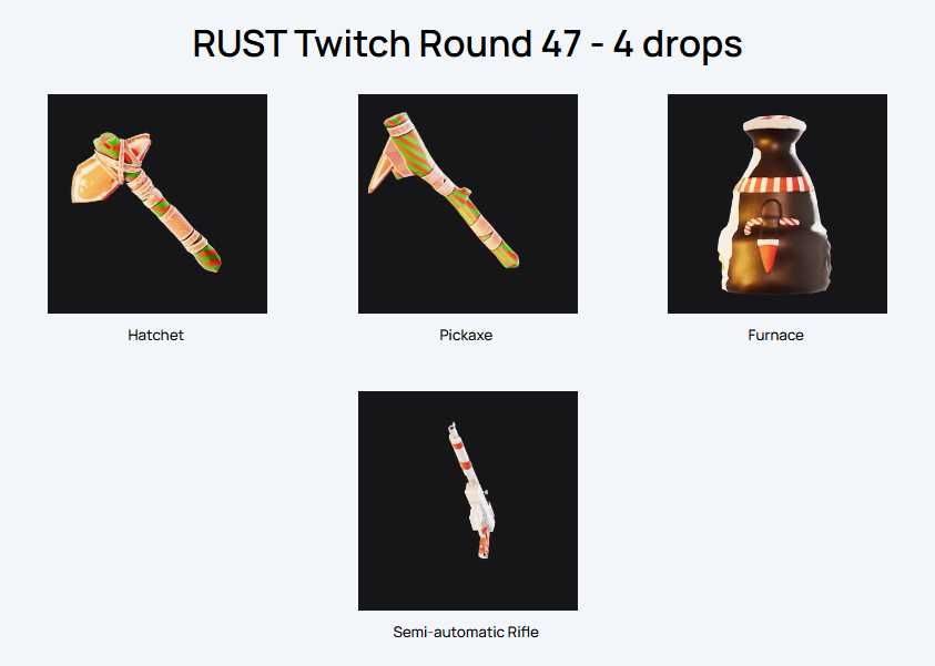 Twitch та Kick Drops Rust найдешевше на ринку 45-49