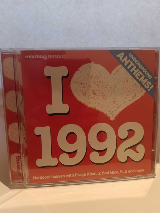 Cd I Love 1992 by Mixmag (dance music)