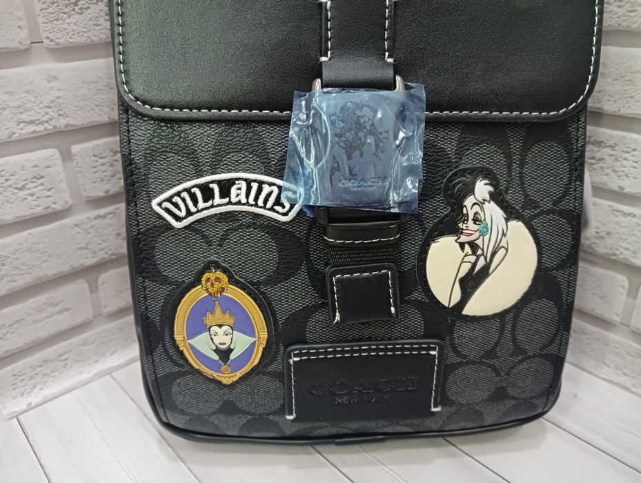 Сумка слінг Coach Track Disney X CC113 унісекс