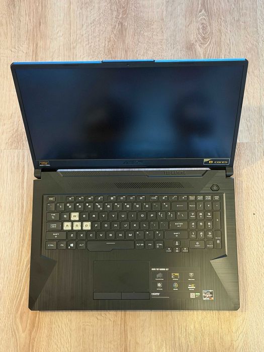 Laptop ASUS TUF Gaming A17 | Ryzen 9 | 16GB RAM | GTX 1660Ti | 120Hz | 17,3"
