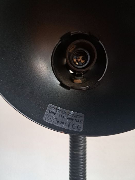 Candeeiro de secretária