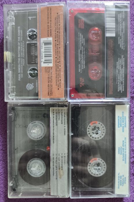 Кассеты Maxell UDll -CD90 TDK CDing- ll TDK D90 Maxell XLll-S Sony HF