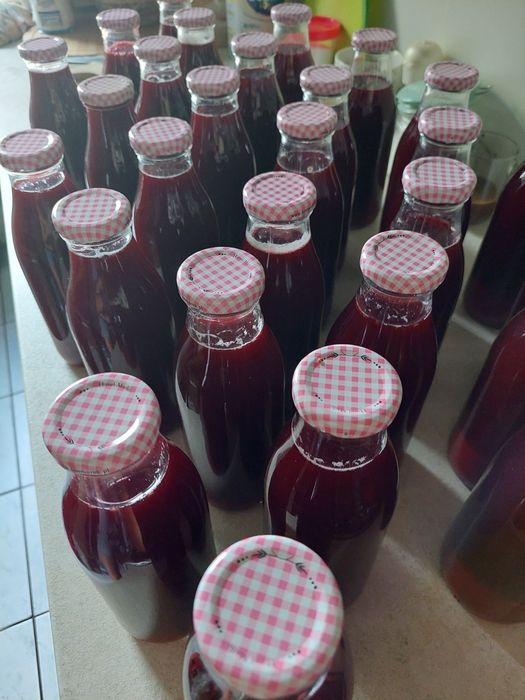 Sok  malinowy 100 % 0,5l 4 szt