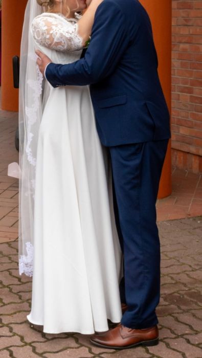 Suknia Ślubna delikatna