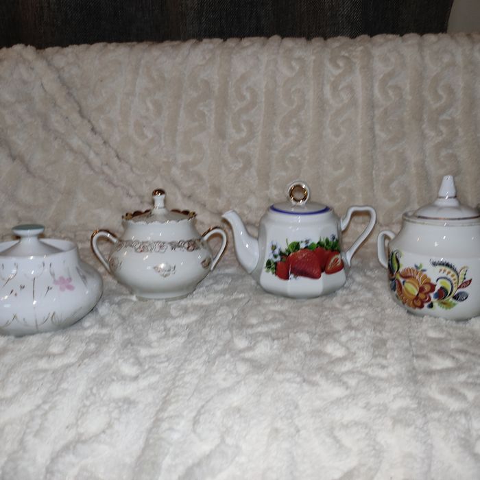 Сахарниці, заварники. Посуд срср