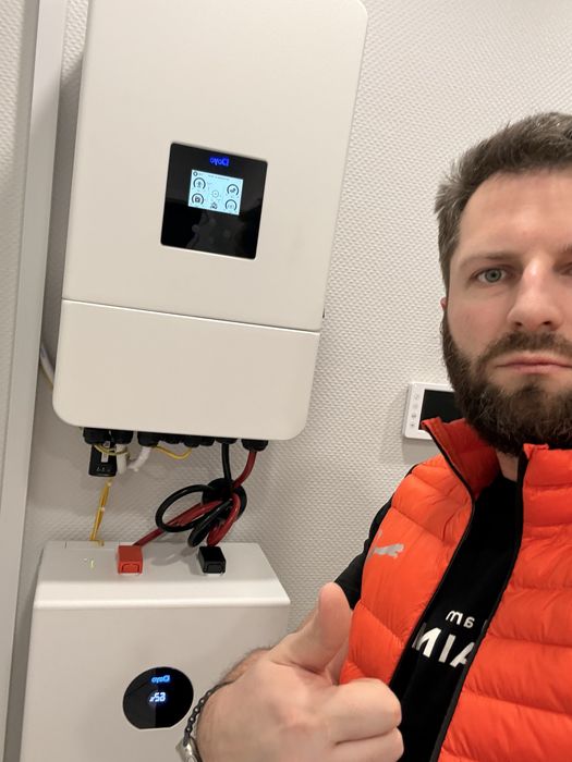 DEYE продаж встановлення монтаж інверторів та акб, термінов. без черги