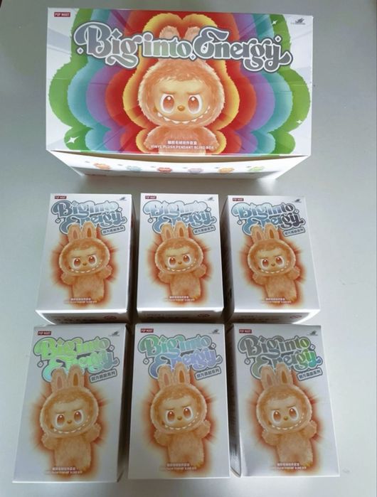 Pack 6 Labubus + Big Box
