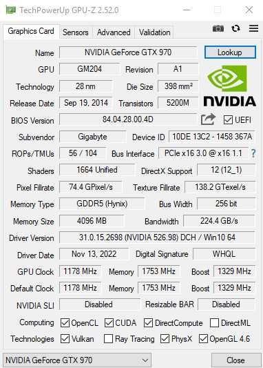 Продам Gigabyte GeForce GTX 970 G1 Gaming