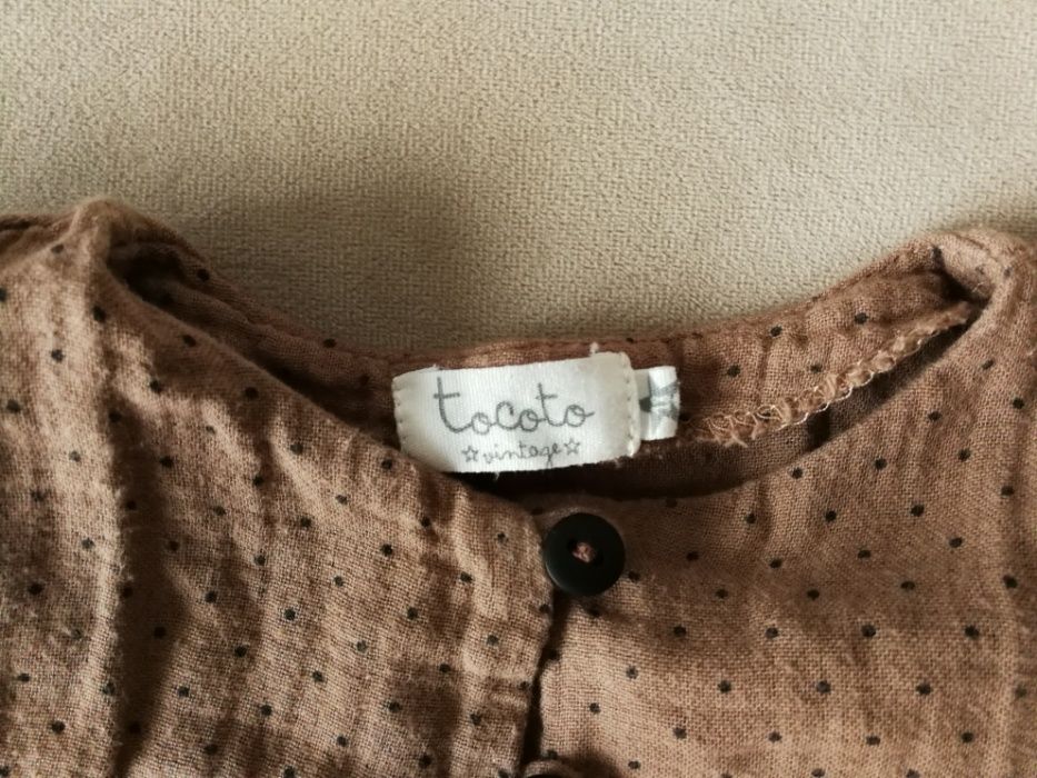 Bluzka Tocoto vintage rozm. 18 m-cy .