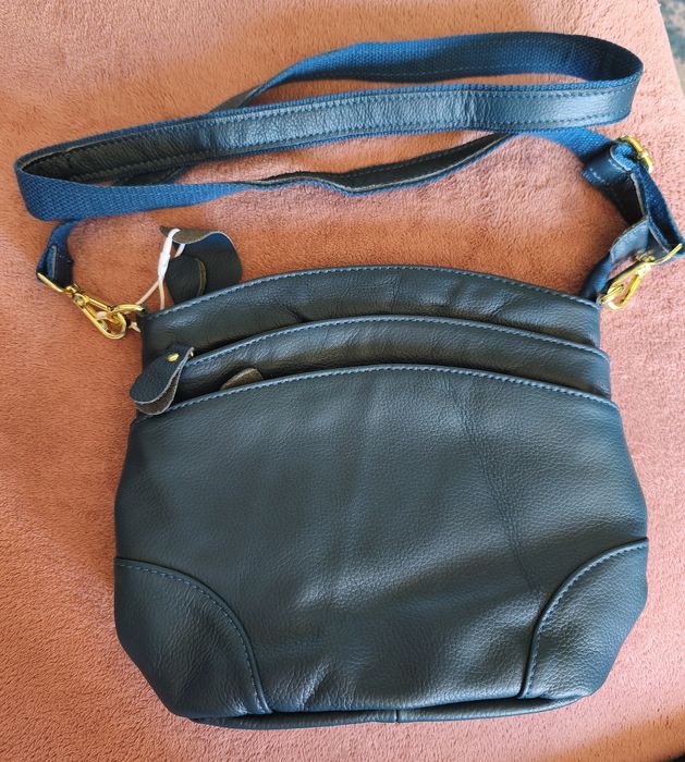 Torebka listonoszka/crossbody skórzana