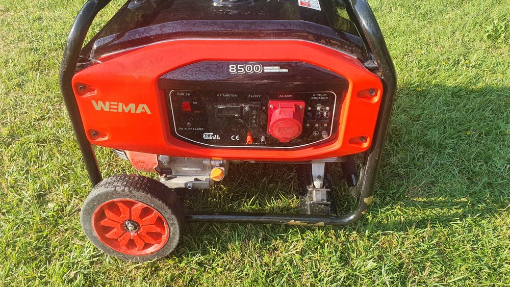 Wypożyczalnia- Agregat prądotwórczy Weima- 7,7 kW- Brzezinka Średzka
