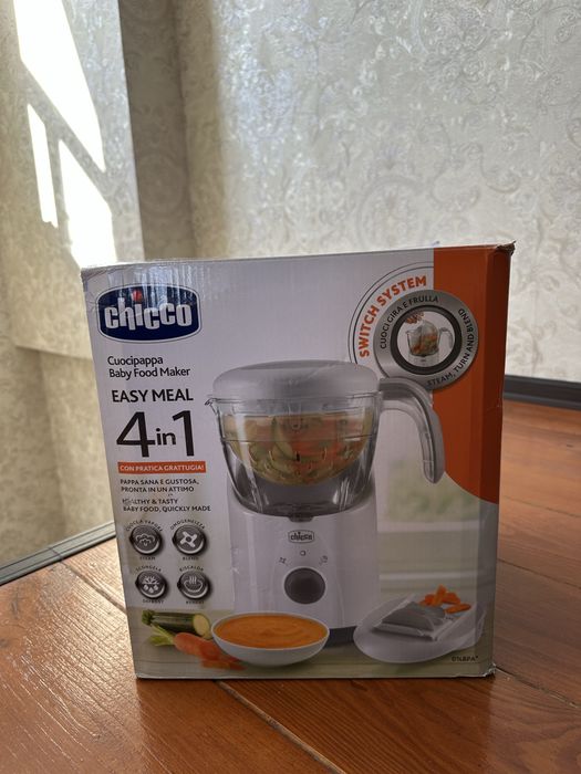 Пароварка-блендер 4 в 1,Chicco