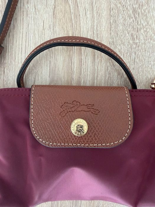 Bolsa Lonchamp Le pliage Bordeaux